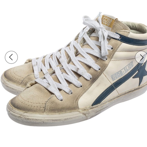 Golden Goose “slide” high top sneakers - Picture 2 of 9